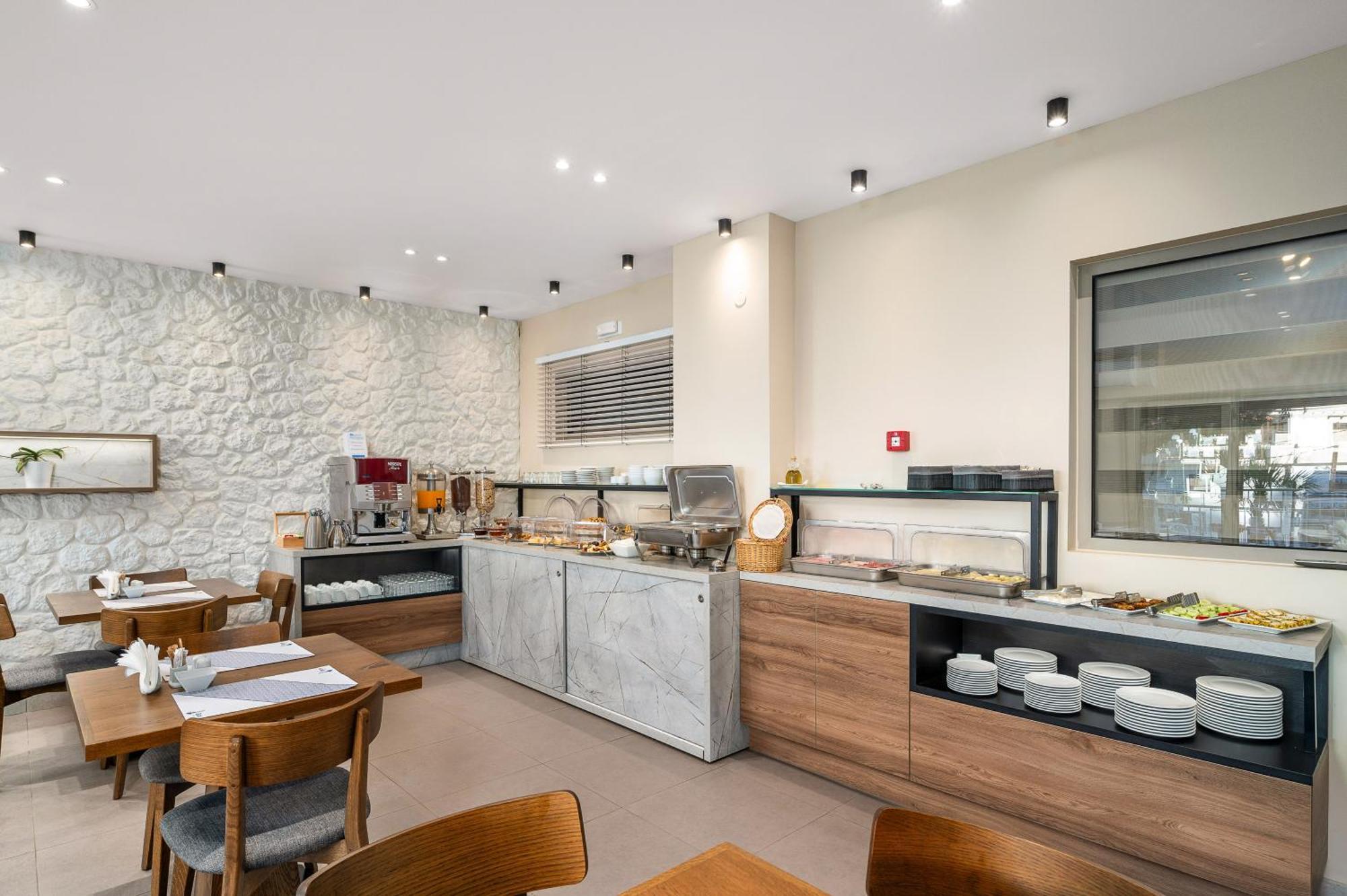 Glaros Hotel Apartment Agia Galini  Bagian luar foto